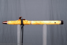 Yellow Cedar Burl Native American Flute, Minor, Mid B-4, #K18K (2)